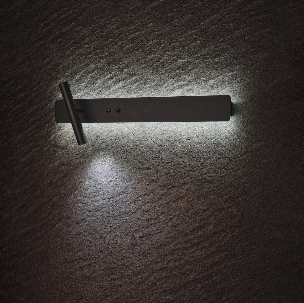 Аплик Vahty, черен, led 36W, 4000K, 2865/36w