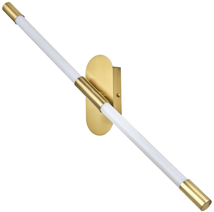 Аплик Leipzig, мат злато, led 9w, 926lm, 4000k, 4009/16w cp