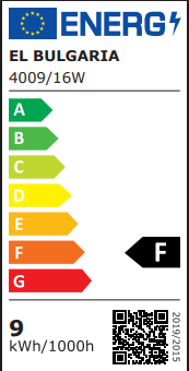 Аплик Leipzig, мат злато, led 9w, 926lm, 4000k, 4009/16w cp
