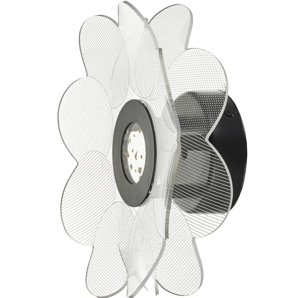 Аплик Walnut, черен, led 10w, 3000-6000k, 4269 BK