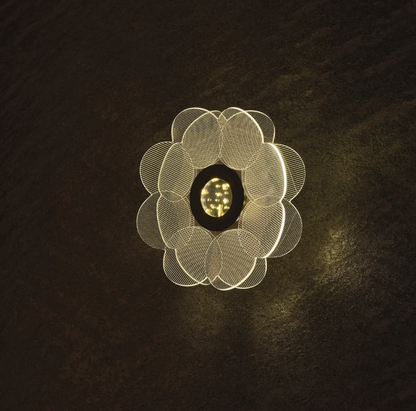 Аплик Walnut, черен, led 10w, 3000-6000k, 4269 BK