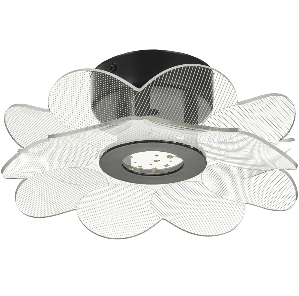 Аплик Walnut, черен, led 10w, 3000-6000k, 4269 BK