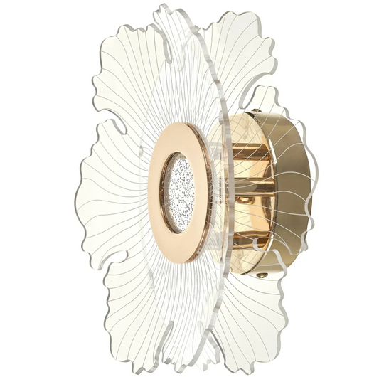 Аплик Gardenia, златен, led 8w, 4000k, 4080 GD