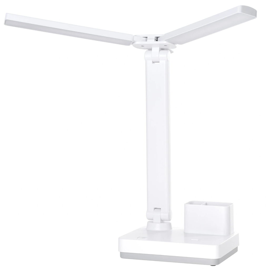 Работна лампа Cotton с вграден димер и батерия, бял, 3000-4000-6000k, led 5w, 5v, 2940