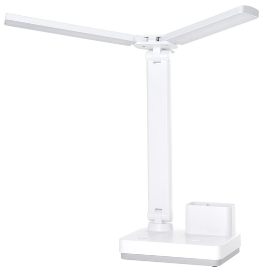 Работна лампа Cotton с вграден димер и батерия, бял, 3000-4000-6000k, led 5w, 5v, 2940