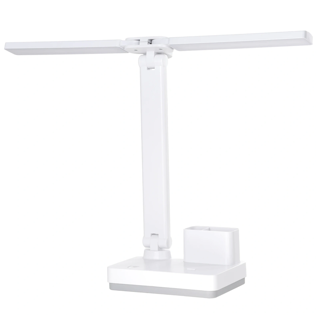 Работна лампа Cotton с вграден димер и батерия, бял, 3000-4000-6000k, led 5w, 5v, 2940