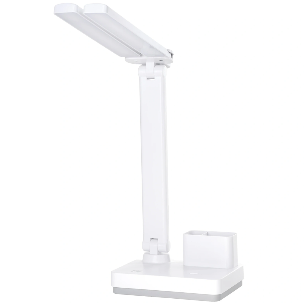 Работна лампа Cotton с вграден димер и батерия, бял, 3000-4000-6000k, led 5w, 5v, 2940