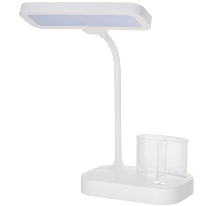 Работна лампа Cotton с вграден димер и батерия, бял, 3000-4000-6000k, led 6w, 5v, 2938 wh