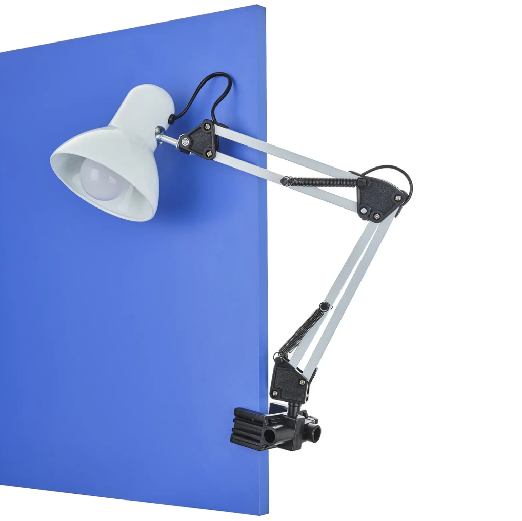 Работна лампа Apollo, син, 1xE27, 4155 BL