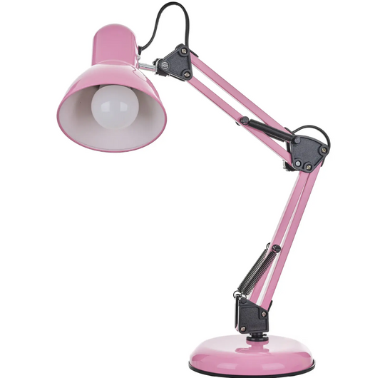 Работна лампа Apollo, розов, 1xE27, 4155 PK