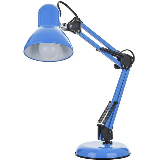 Работна лампа Apollo, син, 1xE27, 4155 BL