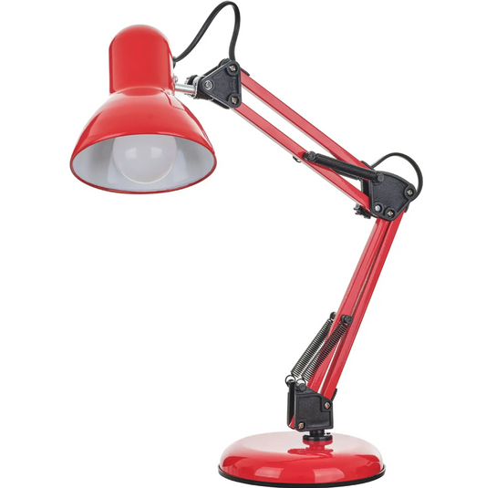 Работна лампа Apollo, червен, 1xE27, 4155 RED