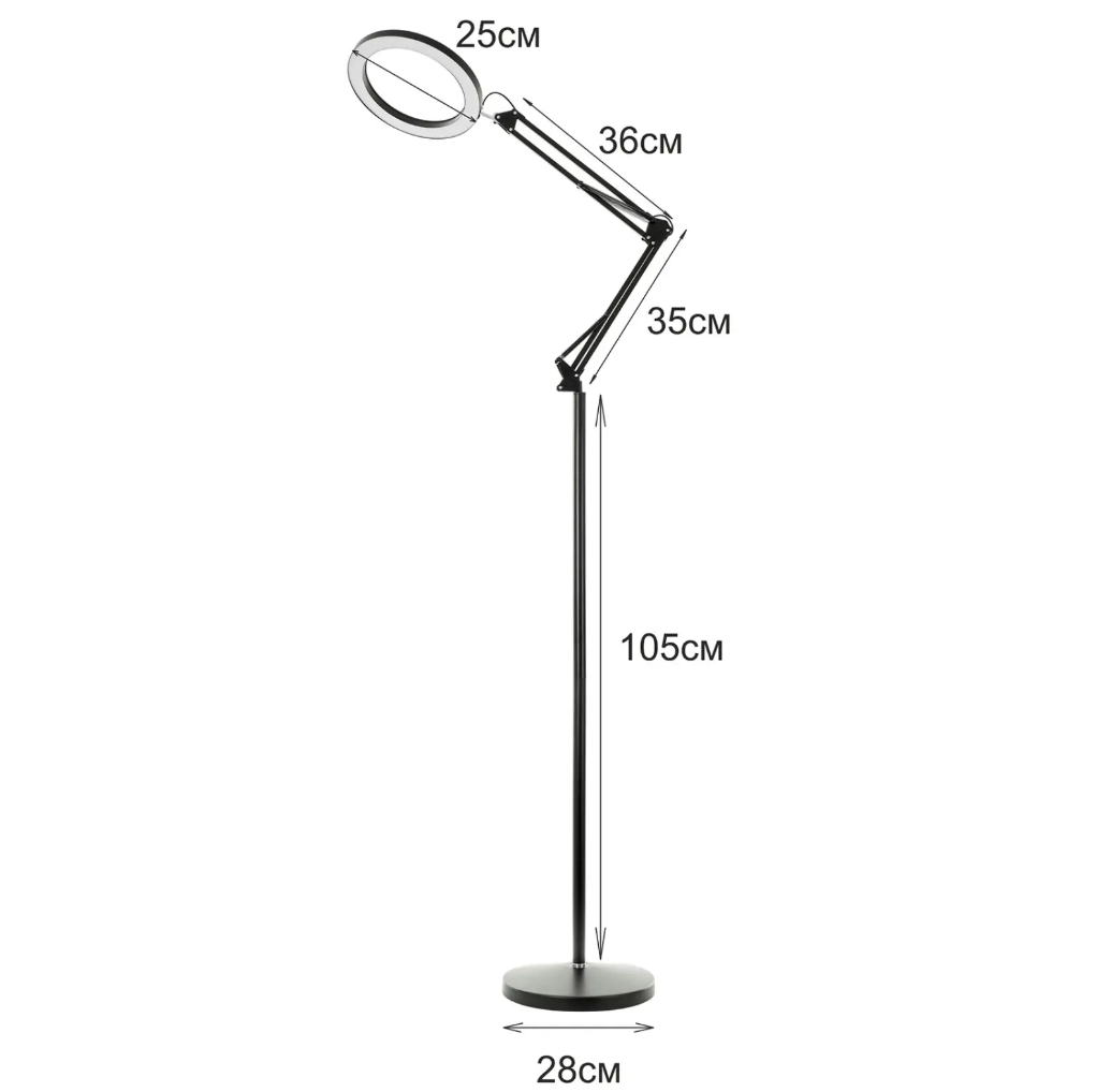Лампион Oxen, led 8w, 3000-6000K, 2334