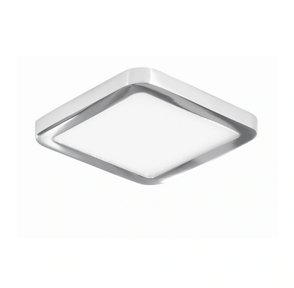 Led панел за вграждане, хром, квадрат, 6w, бяла светлина, 4000K, 220V, 1429/6w ch