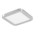 Led панел за вграждане,матиран хром, квадрат, 6w, бяла светлина, 4000K, 220V, 1429/6w ch