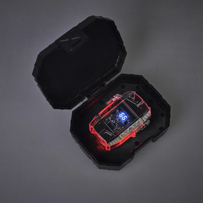 Светеща запалка с 2 лампи и 9 режима на светене, акумулаторна батерия, USB C, 2948