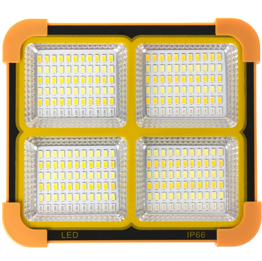 Led прожектор Solar със соларен панел с няколко режима на светене, акумулаторна батерия, USB зареждане, 2950