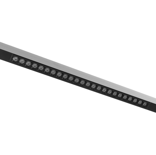 Smart Спот Flex за трак релса, черен, led 24w, 3000k-4000k-6000k, 2400lm, 2930t/24w