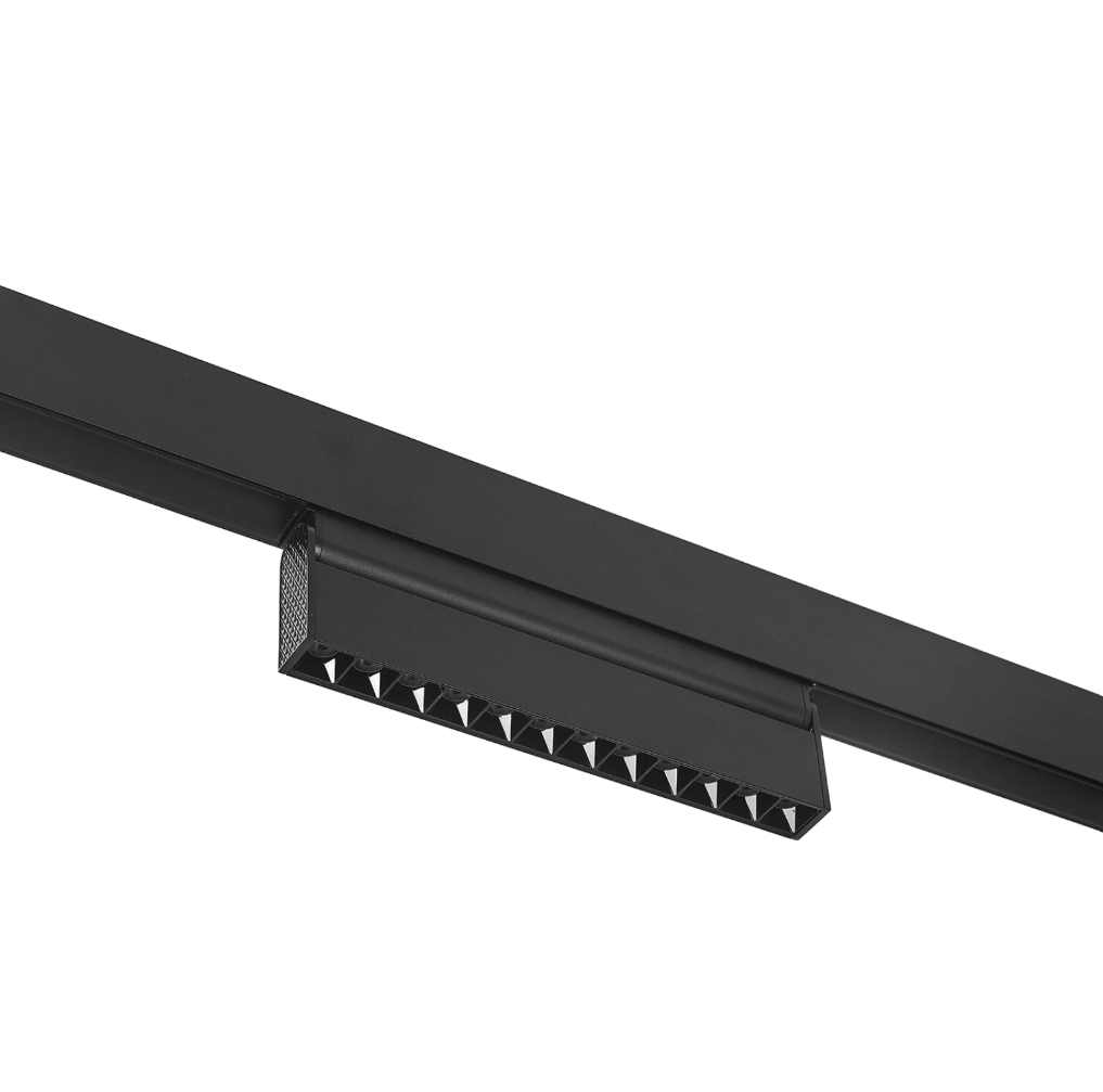 Спот Flex за трак релса, черен, led 12w, 4000k, 1200lm, 2961/12w 4k