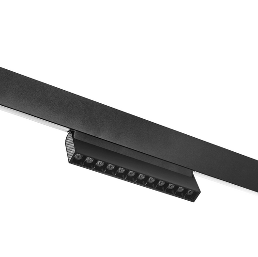 Smart Спот Flex за трак релса, черен, led 12w, 3000k-4000k-6000k, 1200lm, 2961t/12w