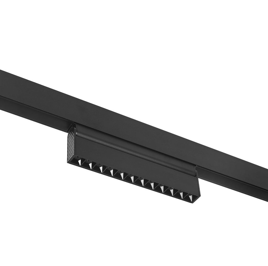 Smart Спот Flex за трак релса, черен, led 12w, 3000k-4000k-6000k, 1200lm, 2961t/12w