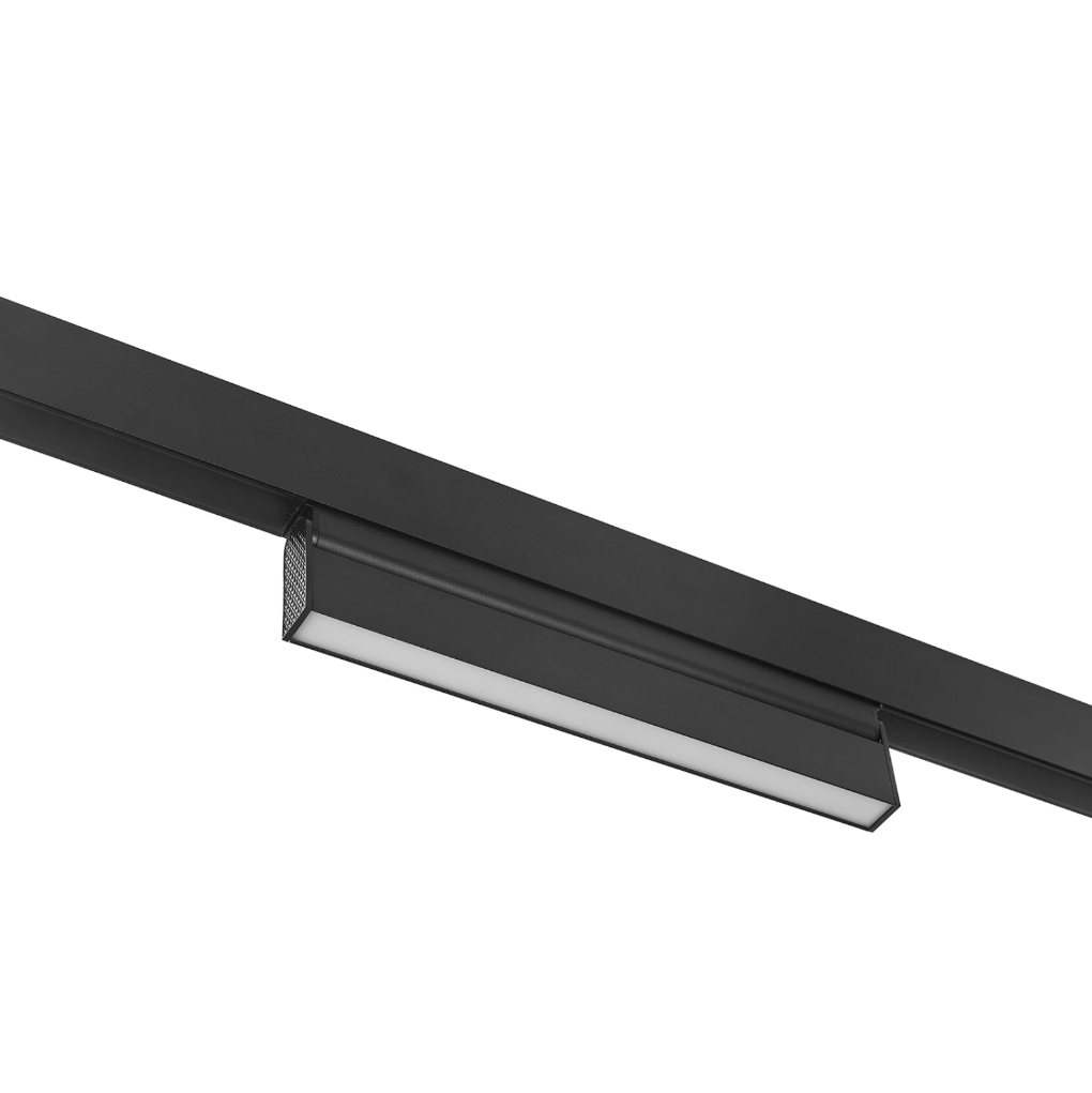 Smart Спот Flex за трак релса, черен, led 12w, 3000k-4000k-6000k, 1200lm, 2963t/12w