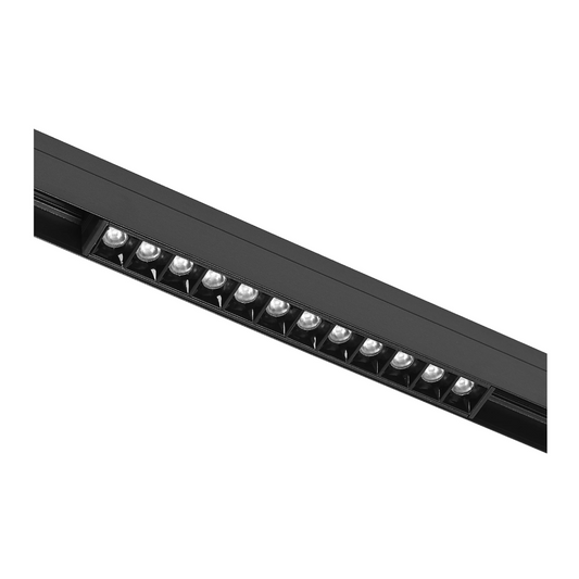 Спот Flex за трак релса, черен, led 12w, неутрална светлина 4000k, 2510/12W