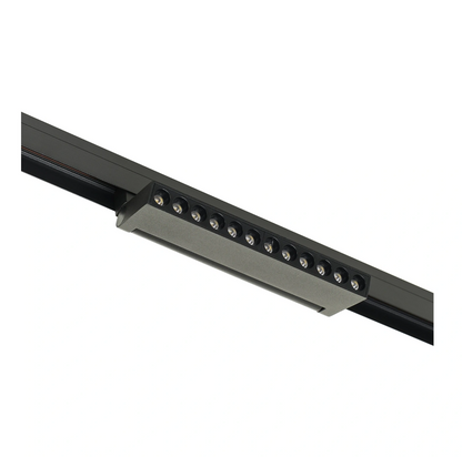 Спот Flex за трак релса, черен, led 12w, неутрална светлина 4000k, 2512/12W