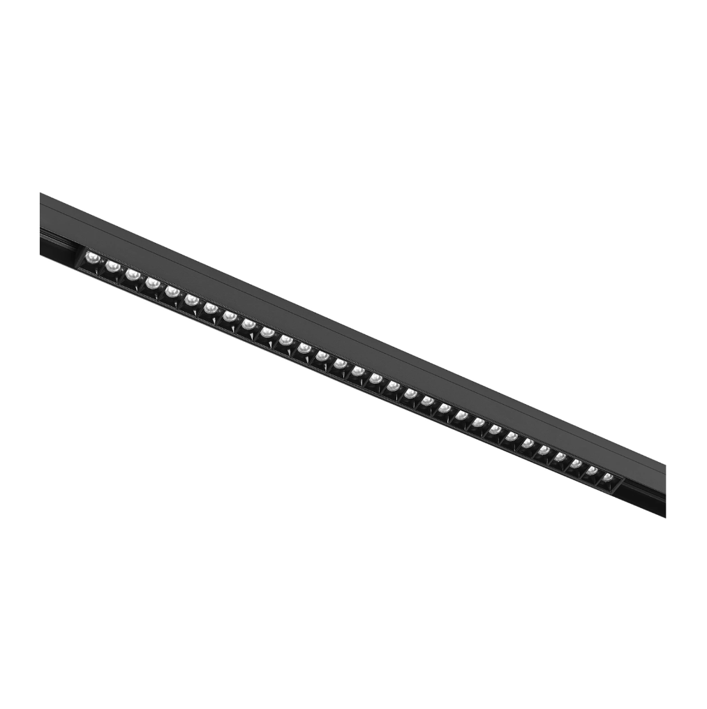 Спот Flex за трак релса, черен, led 30w, топла светлина 3000k, 2510/30WW