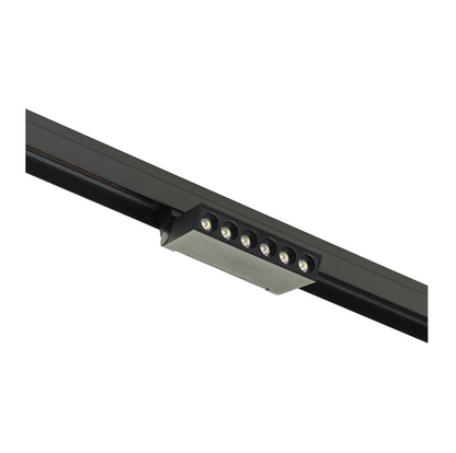 Спот Flex за трак релса, черен, led 6w, неутрална светлина 4000k, 2512/6W N