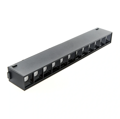 Led модул за магнитна релса Alexa, черен, led 12w, 4000k, 2042b-12w bk