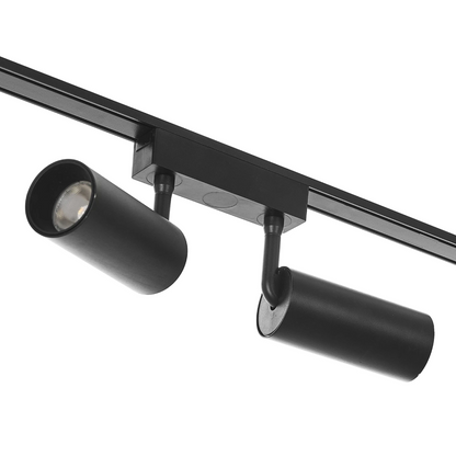 Двоен спот за система Line, черен, led 24w, 4000k, 2400lm, 2906/24w