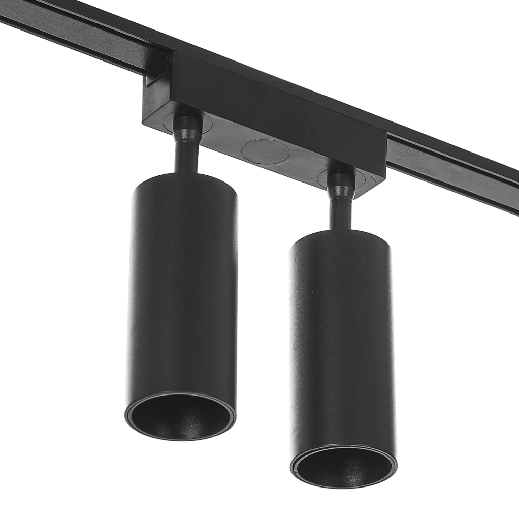 Двоен спот за система Line, черен, led 24w, 4000k, 2400lm, 2906/24w