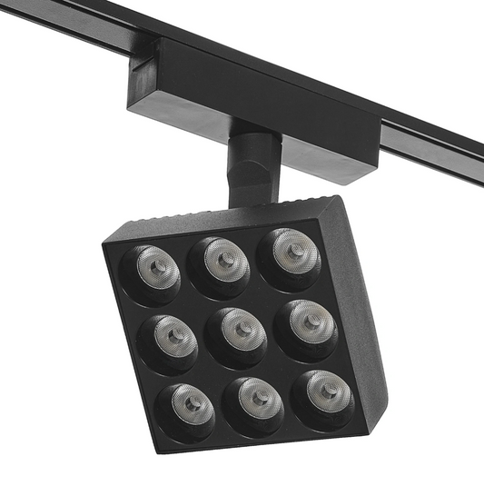 Спот за система Line, черен, led 18w, 4000k, 1800lm, 2912/18w