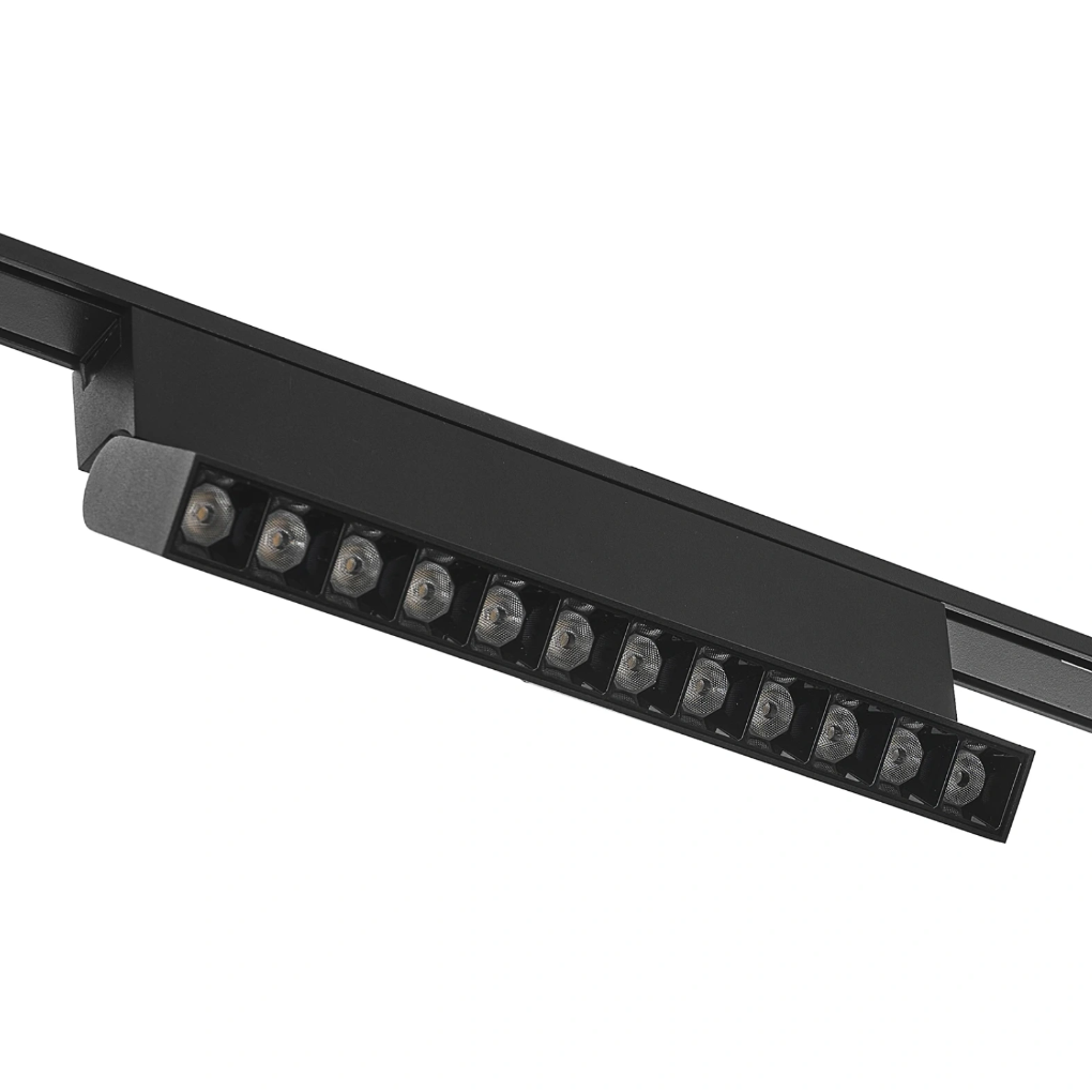 Спот за система Line, черен, led 12w, 4000k, 1200lm, 2907/12w
