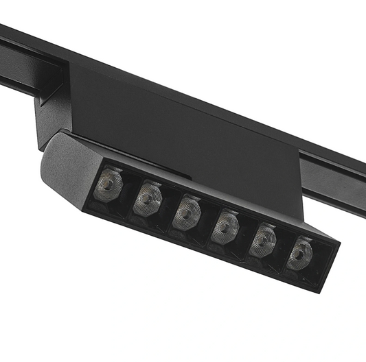 Спот за система Line, черен, led 6w, 4000k, 600lm, 2907/6w