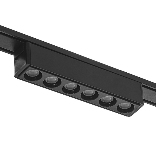 Спот за система Line, черен, led 6w, 4000k, 600lm, 2904/6w