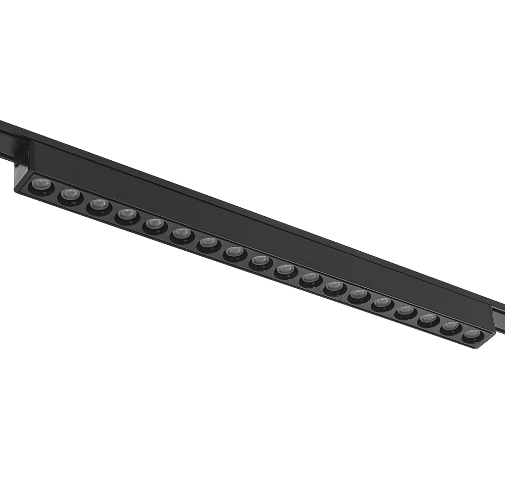 Спот за система Line, черен, led 18w, 4000k, 1800lm, 2904/18w
