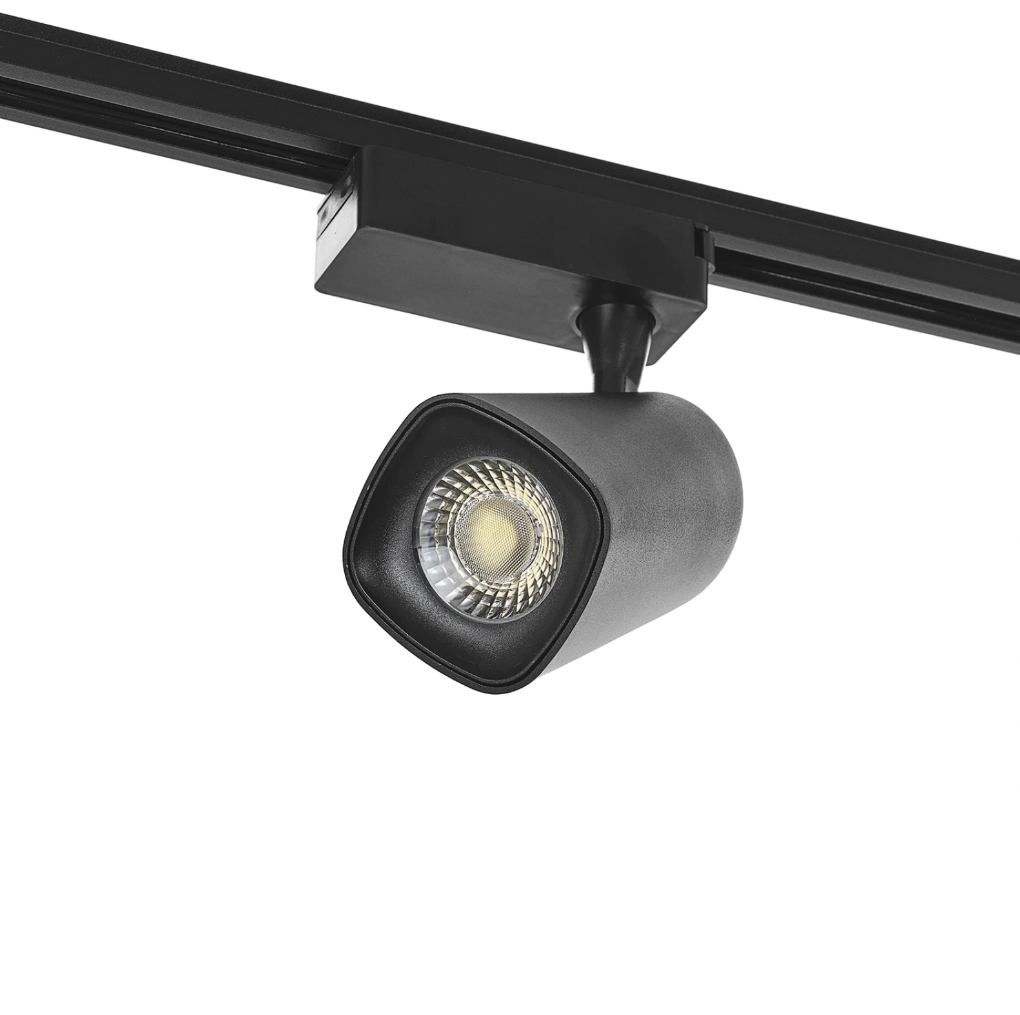 Спот Carina за монофазна трак шина, черен, led 24w, 3000-4000-6000k, 2400lm, 2900/24w bk