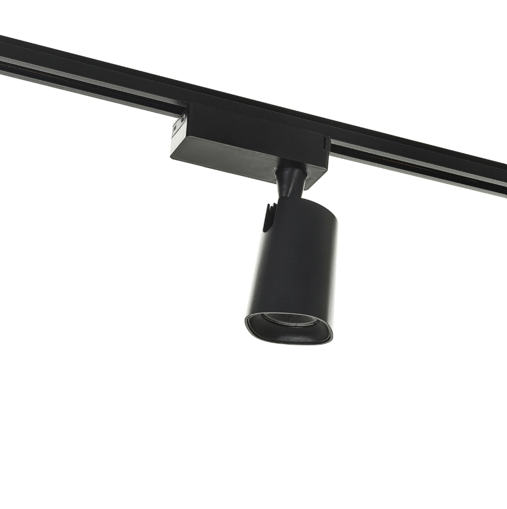 Спот Carina за монофазна трак шина, черен, led 10w, 3000-4000-6000k, 1000lm, 2900/10w bk