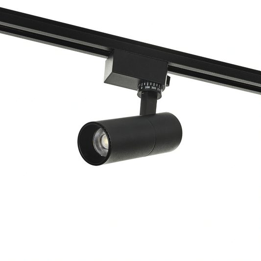 Спот Xenon за монофазна трак шина, черен, led 10w, 3000-4000-6000k, 1000lm, 2901/10w bk