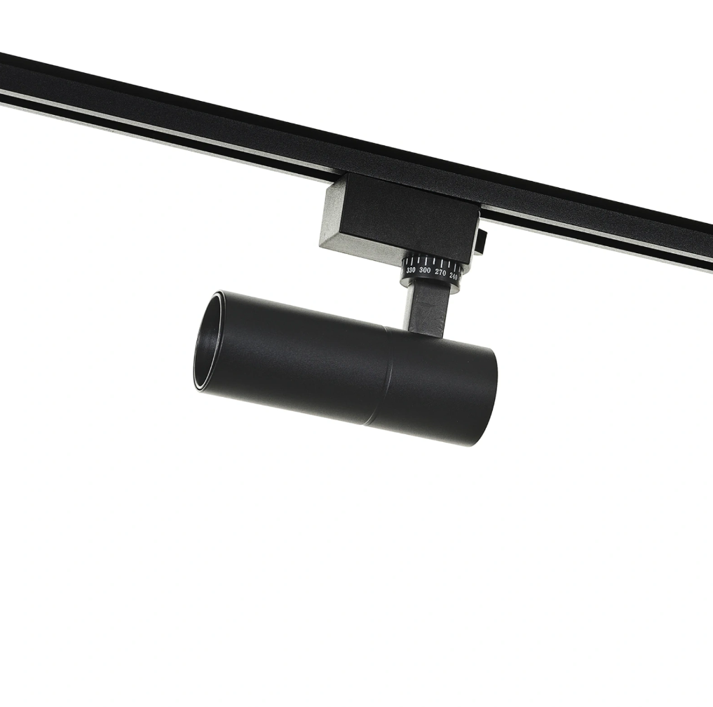 Спот Xenon за монофазна трак шина, черен, led 10w, 3000-4000-6000k, 1000lm, 2901/10w bk