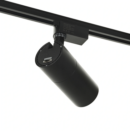 Спот Xenon за монофазна трак шина, черен, led 10w, 3000-4000-6000k, 1000lm, 2901/10w bk