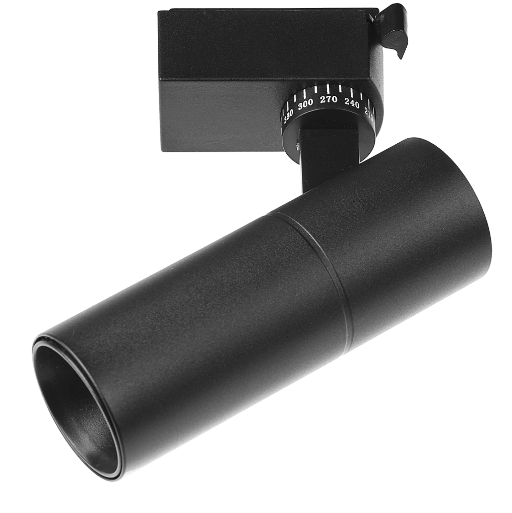 Спот Xenon за монофазна трак шина, черен, led 10w, 3000-4000-6000k, 1000lm, 2901/10w bk