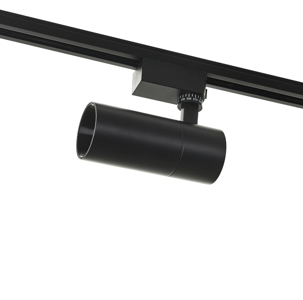 Спот Xenon за монофазна трак шина, черен, led 20w, 3000-4000-6000k, 2000lm, 2901/20w bk