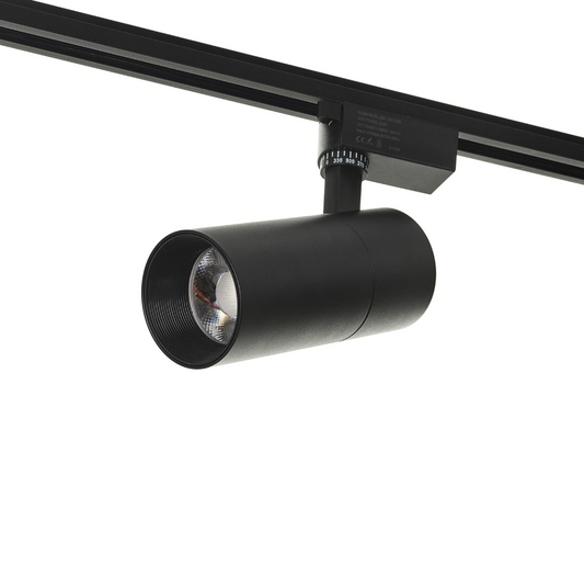 Спот Carina за монофазна трак шина, черен, led 24w, 3000-4000-6000k, 2400lm, 2901/24w bk