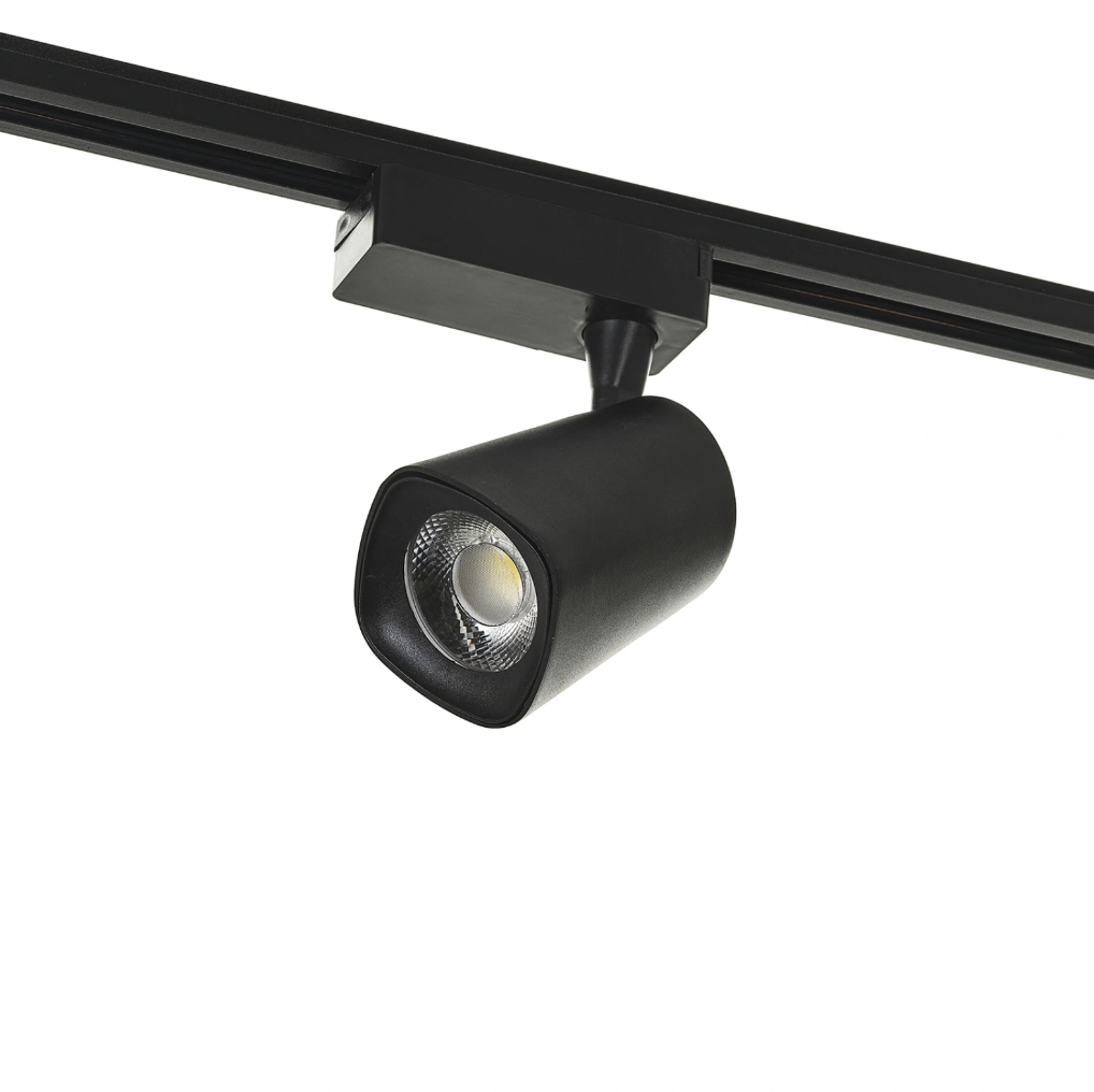 Спот Carina за монофазна трак шина, черен, led 18w, 3000-4000-6000k, 1800lm, 2900/18w bk