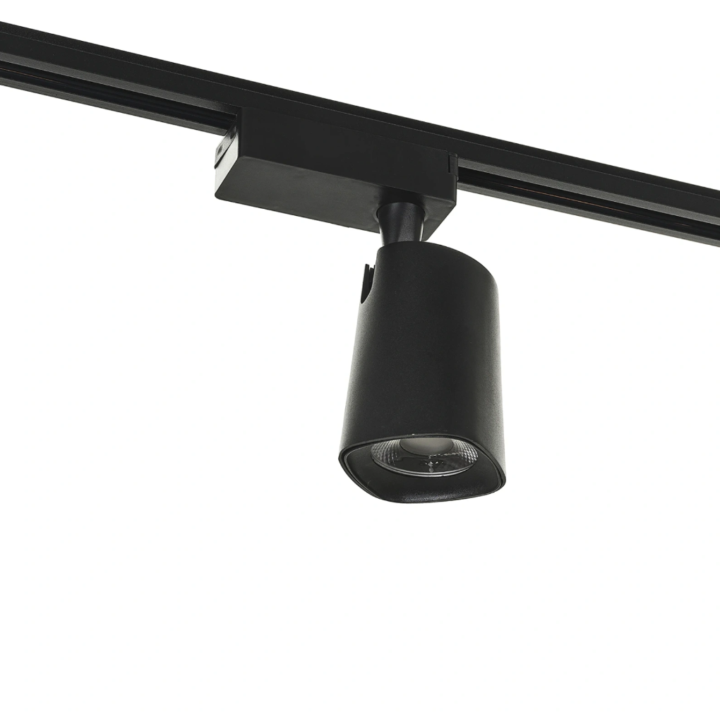 Спот Carina за монофазна трак шина, черен, led 18w, 3000-4000-6000k, 1800lm, 2900/18w bk