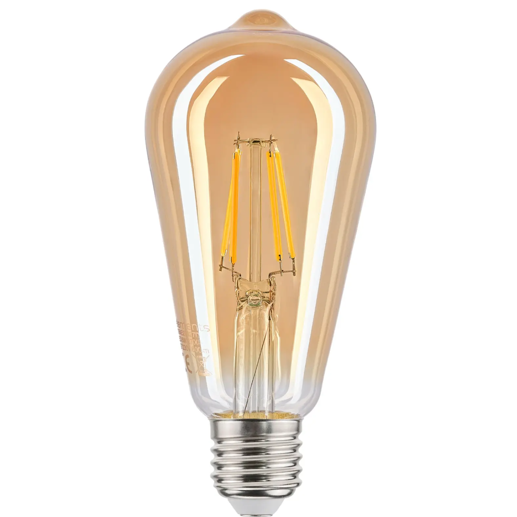 Димируема Led лампа 6W, E27, 600lm, 2200k, ST64E27627D
