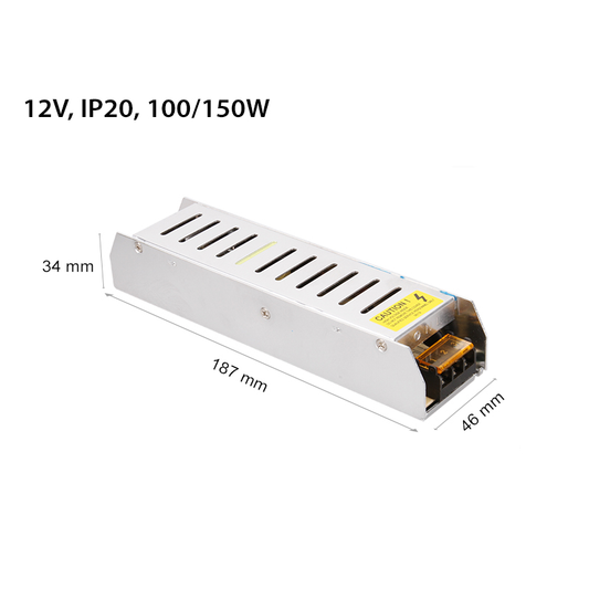 LED ТРАНСФОРМАТОРИ 12V IP20 150W